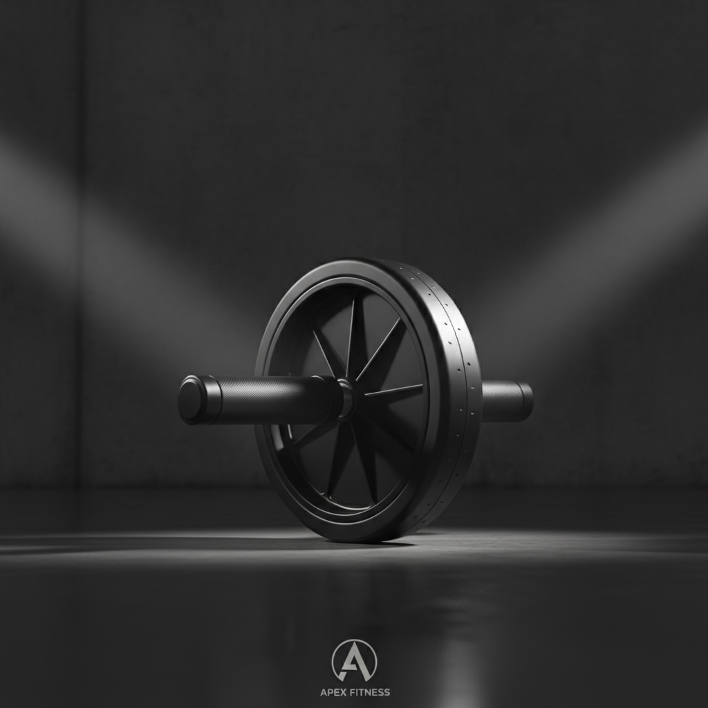 LUXLifts Pro AB Roller Wheel on dark background with dramatic studio lighting