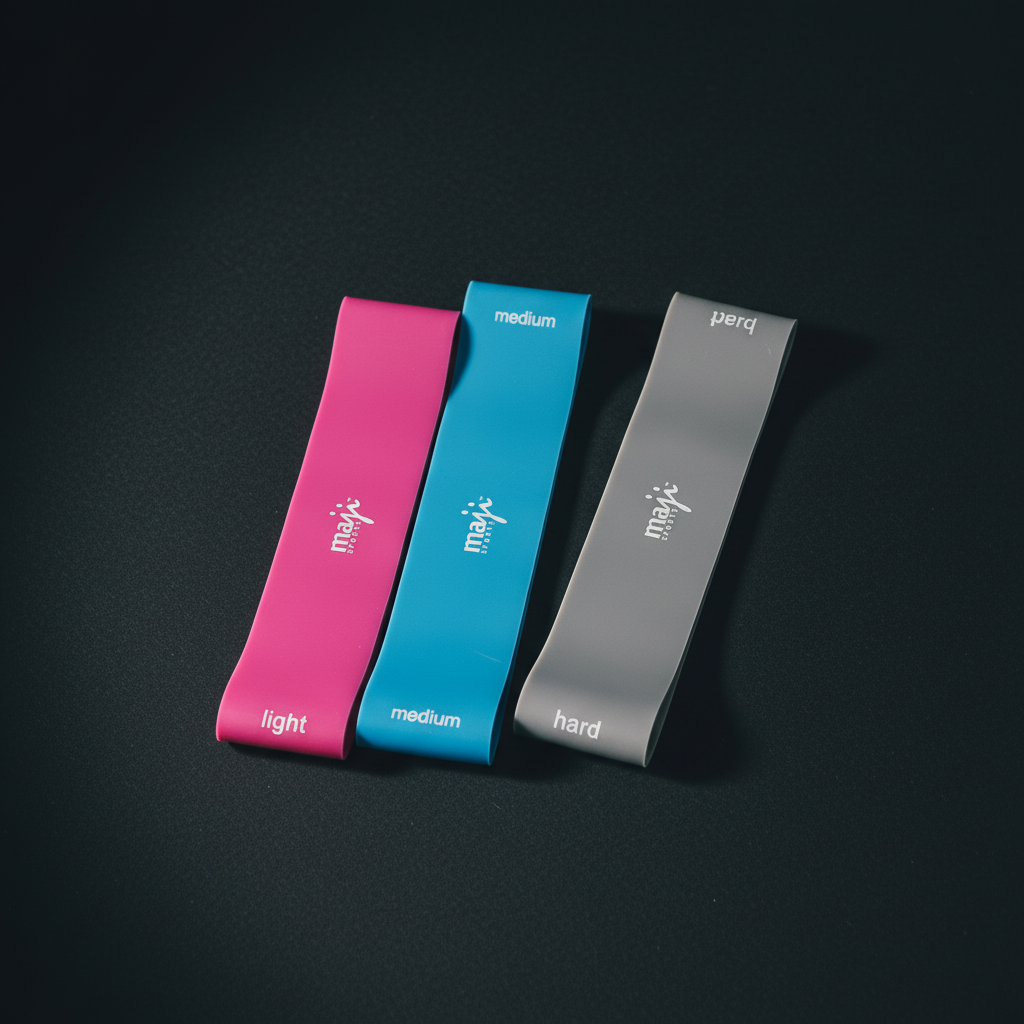 Home Fitness Bundle | Resistance Bands, Stretch Band, Exercise Tube & Core Discs