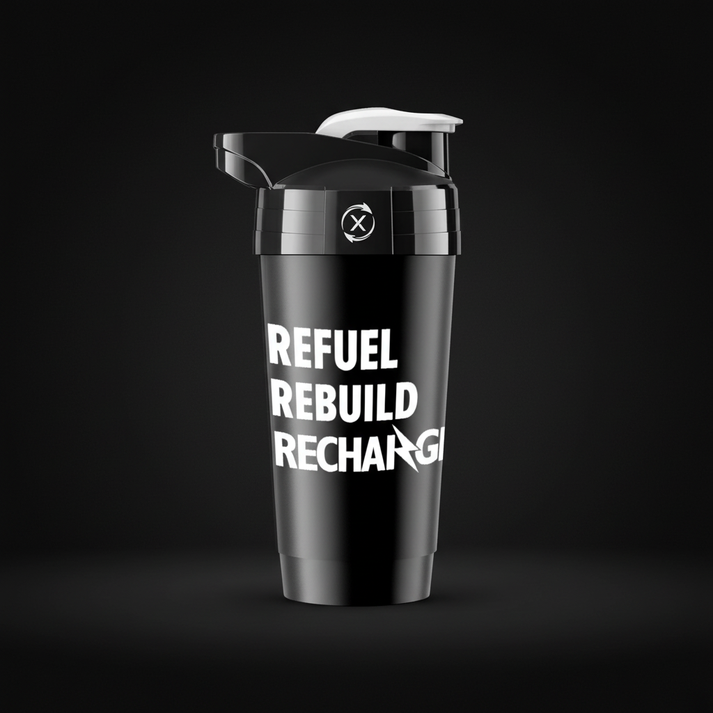 KMC Rebuild Shaker Bottle 700ml | Leak-Proof, BPA-Free & Sustainable